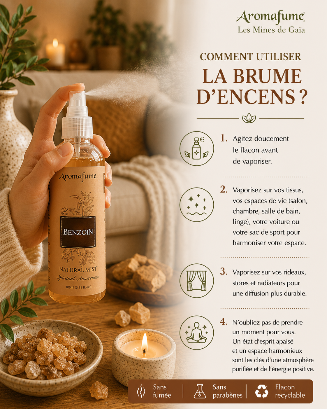 brume-d-encens-benjoin-aromafume-purification-harmonie-et-bien-etre-utilisation