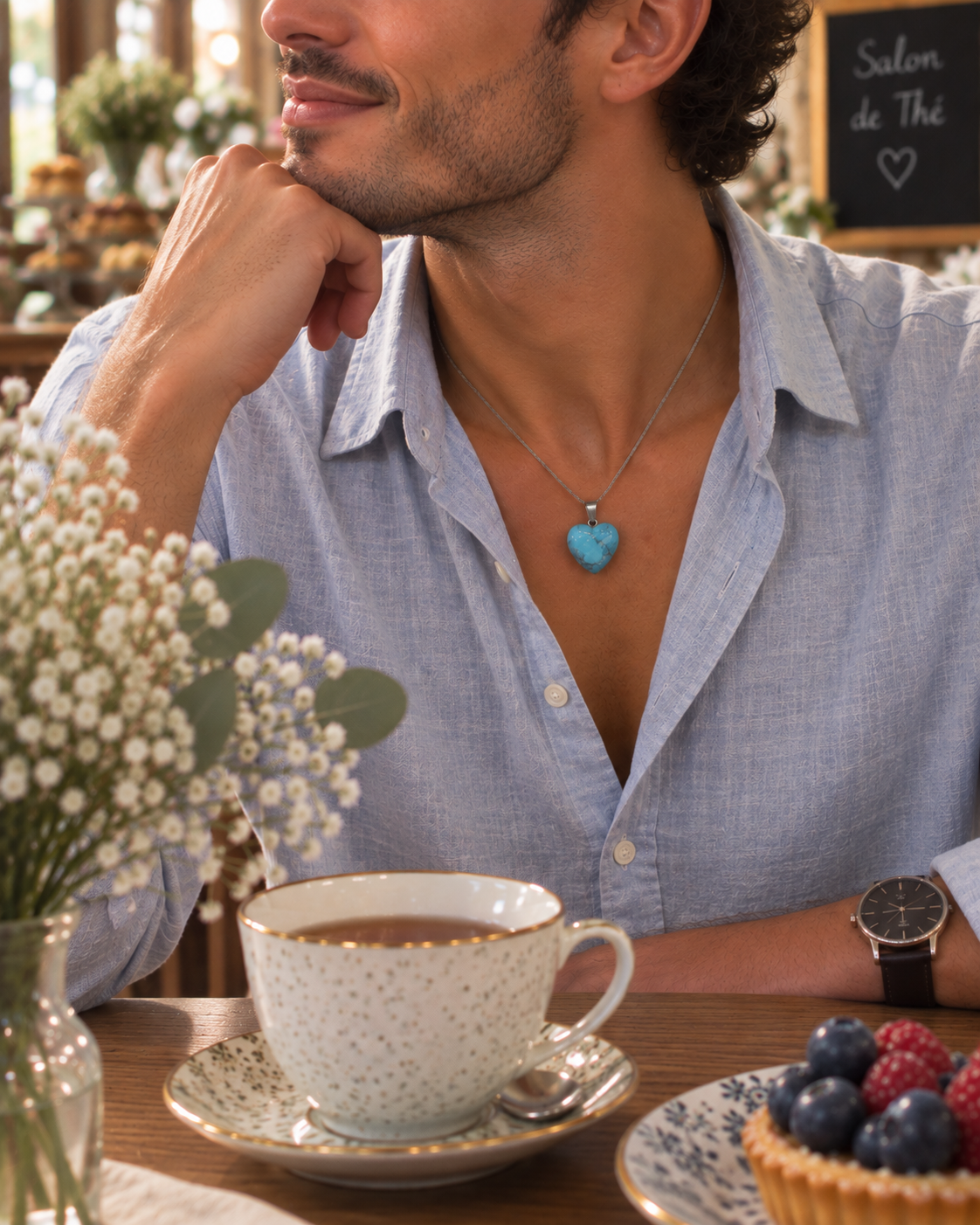 pendentif-howlite-bleue-coeur-homme