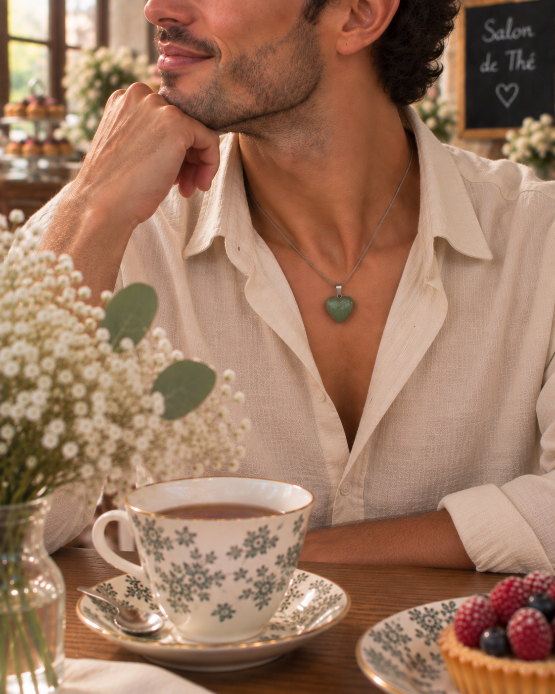 pendentif-aventurine-verte-coeur-homme