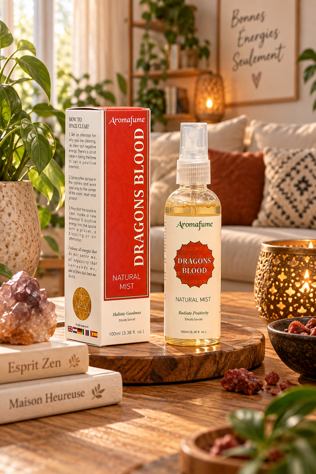 Brume Encens Dragons Blood Aromafume – Purification et Protection