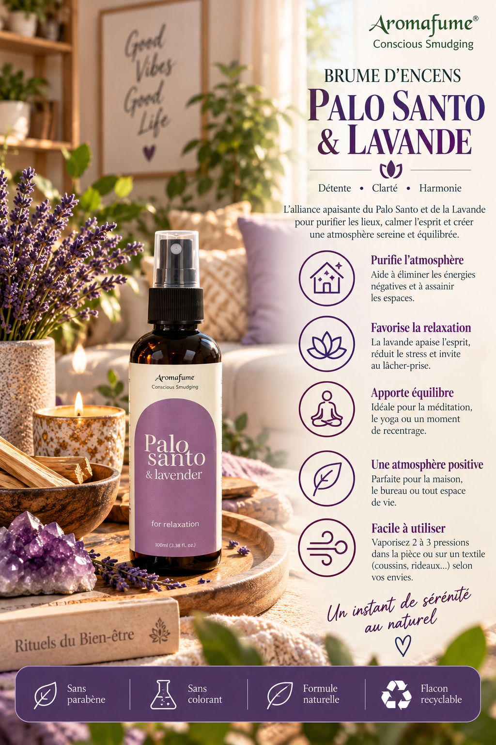 brume-encens-palo-santo-lavande-aromafume-purification-et-detente-proprietes
