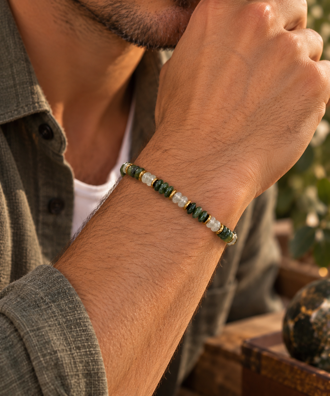 bracelet-tourmaline-verte-labradorite-et-pyrite-protection-et-renouveau-homme