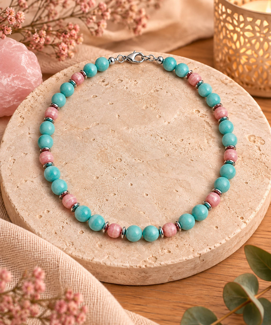 collier-amazonite-et-rhodochrosite-hematite-accord-du-coeur