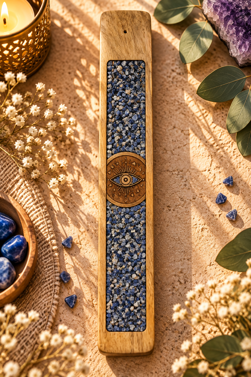 porte-encens-oeil-spirituel-sodalite-en-bois-de-manguier