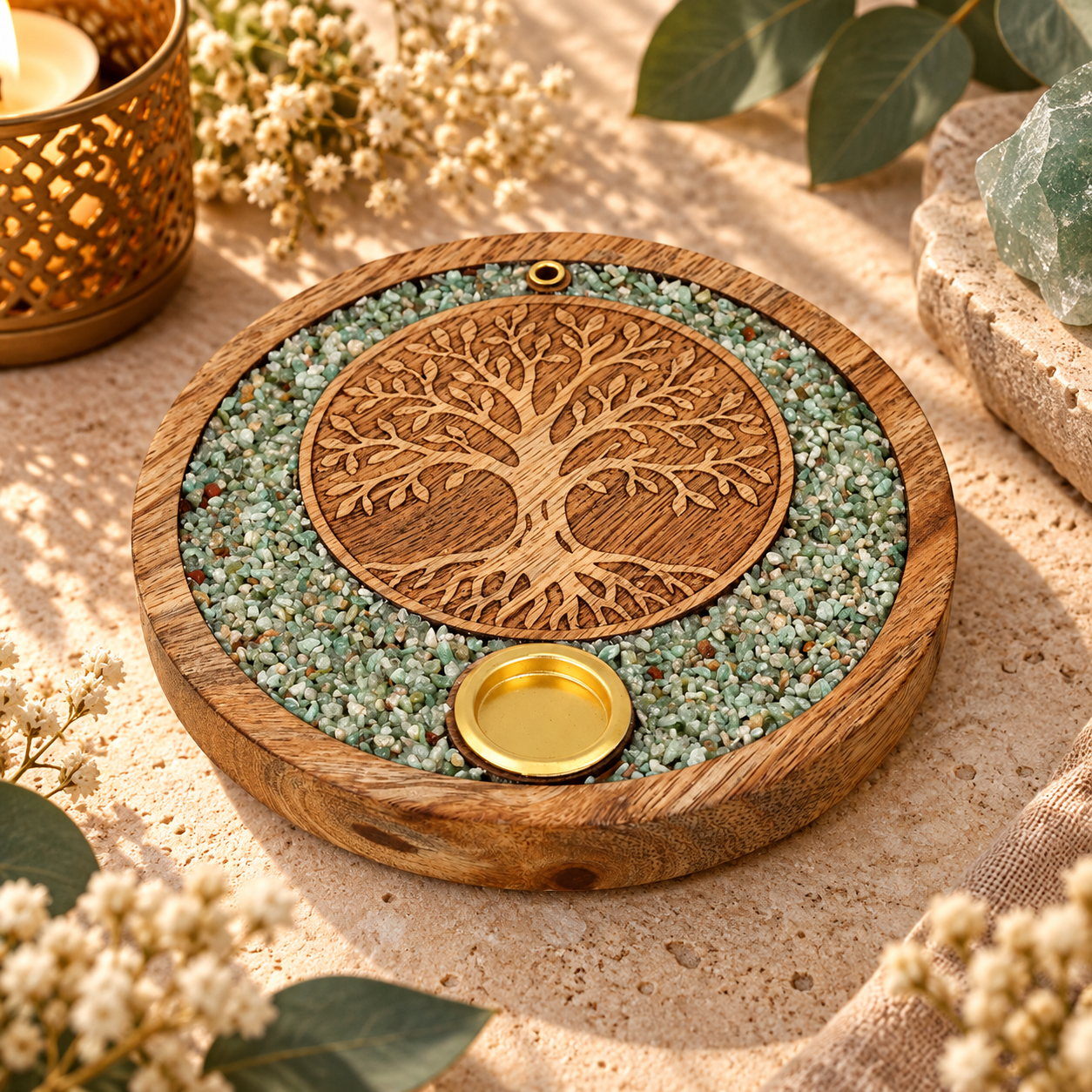 porte-encens-rond-arbre-de-vie-et-amazonite-en-bois-de-manguier