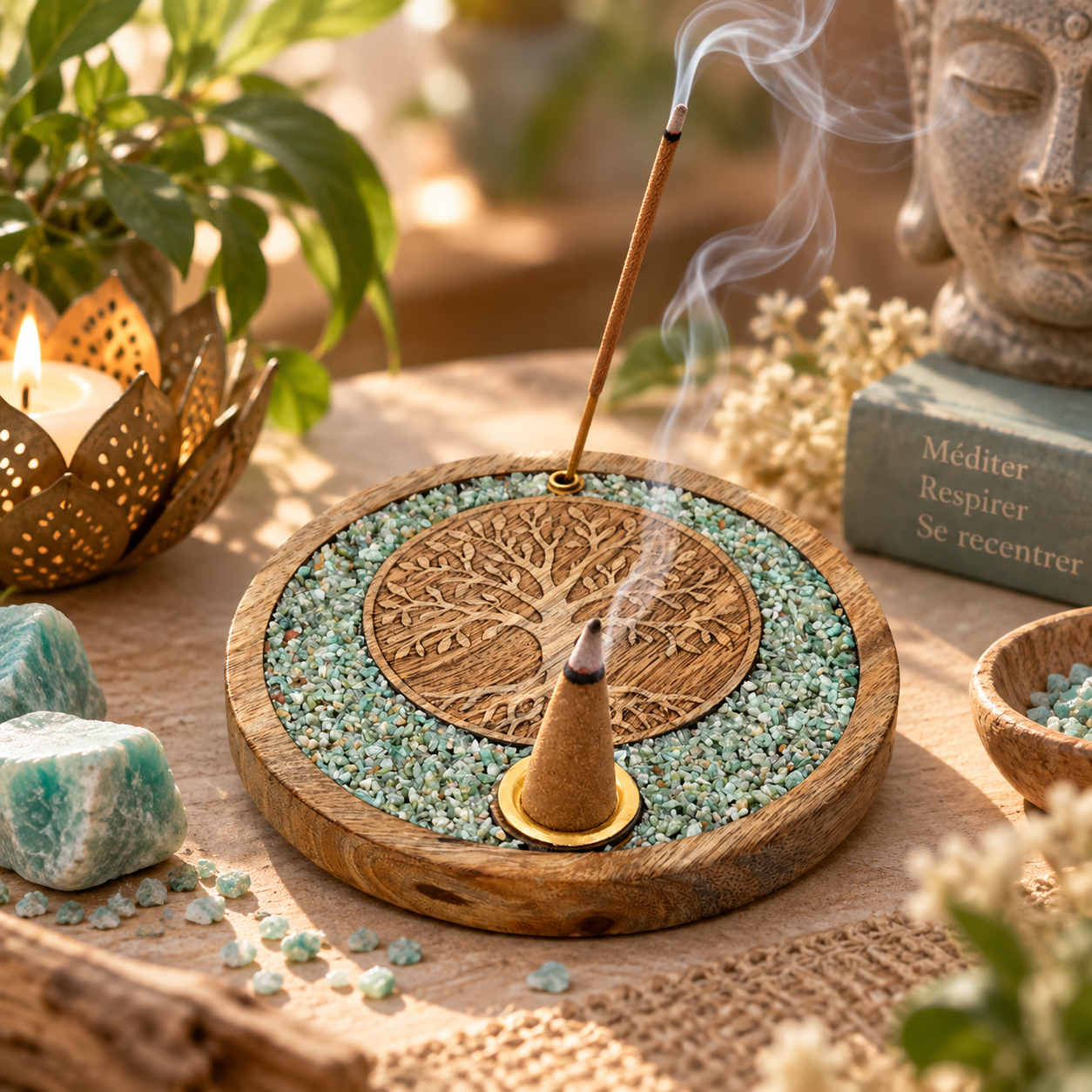 porte-encens-rond-arbre-de-vie-et-amazonite-en-bois-de-manguier6BATON