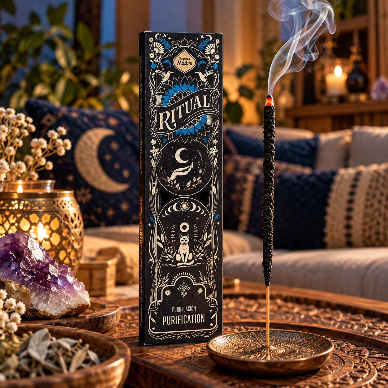 Encens Ritual Purification Sagrada Madre – Purifier & Harmoniser