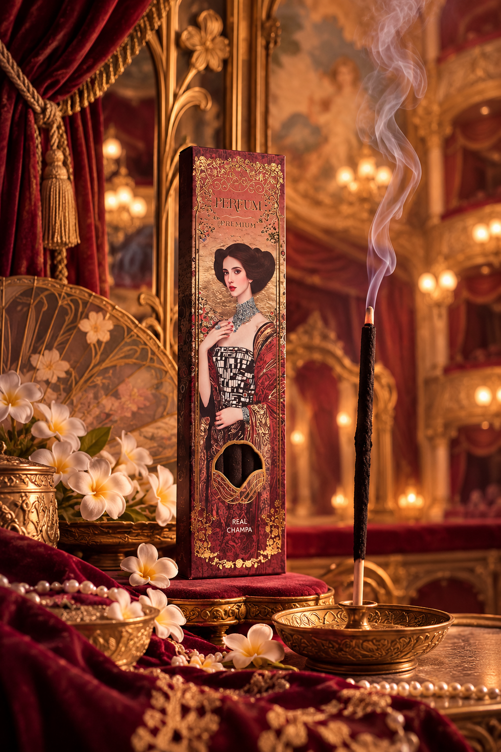 Encens Premium Perfum Real Champa Sagrada Madre – Mystique et Enveloppant