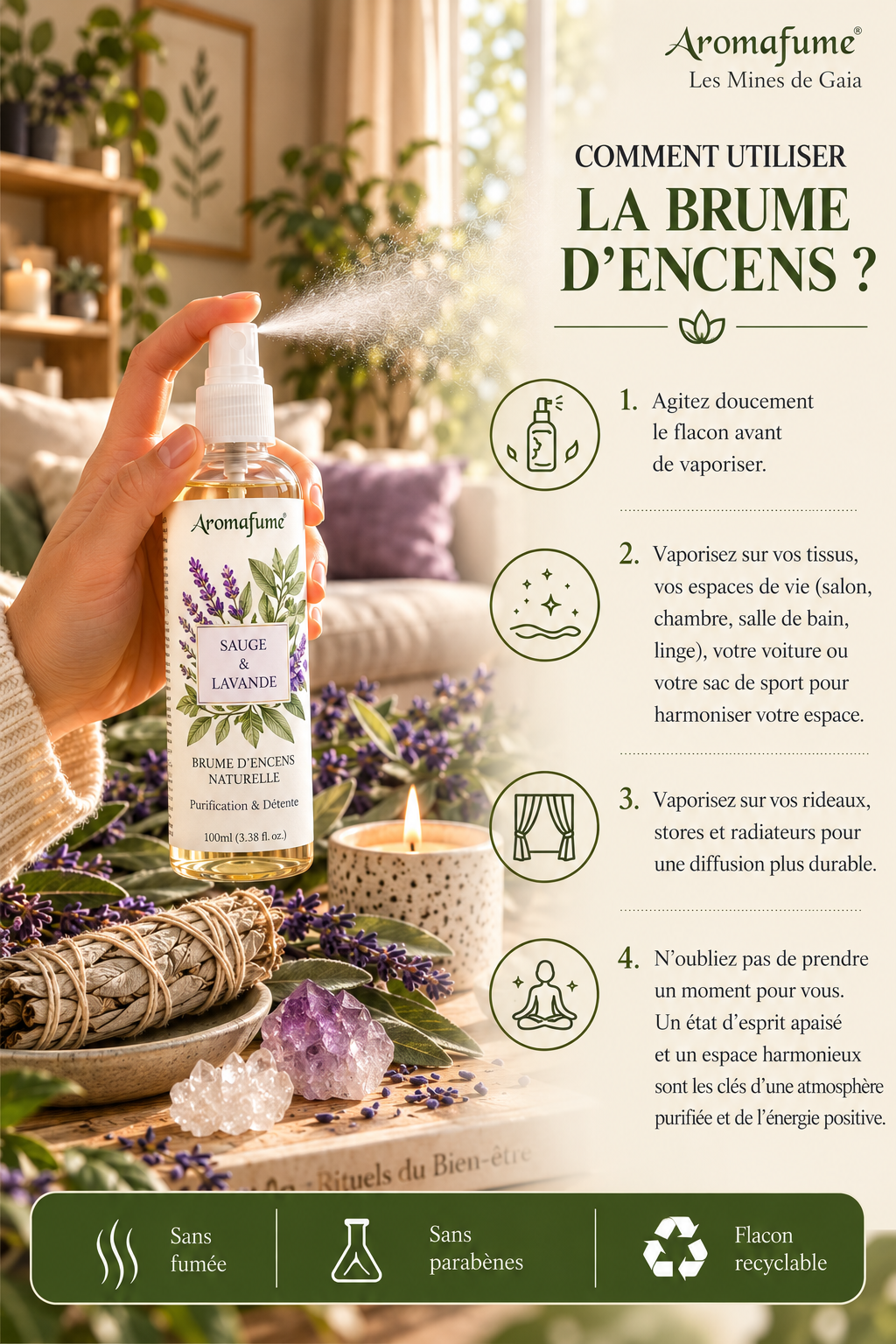 brume-encens-sauge-blanche-et-lavande-aromafume-purification-et-serenite-utilisation