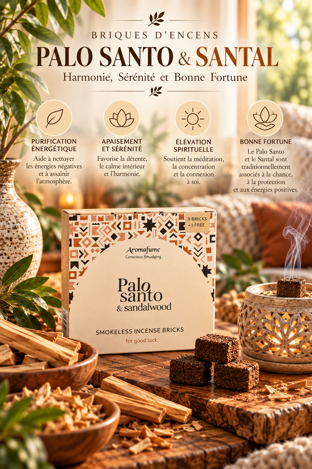 briques-d-encens-palo-santo-bois-de-santal-aromafume-purification-serenite-et-harmonie-interieure-proprietes