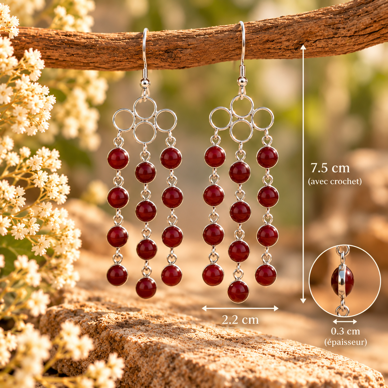 boucles-d-oreilles-en-corail-rouge-cascade-de-perles-protection-et-harmonie-dimensions