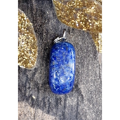 pendentifpierrerouleelapispazuli