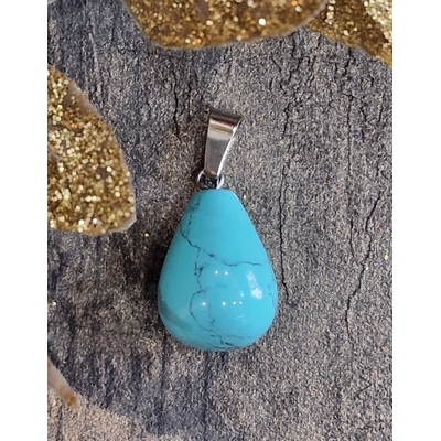 pendentifgouttehowlitebleue