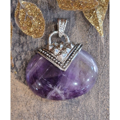 pendentifovaleamethyste