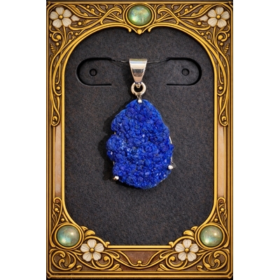 pendentif-argent-azurite-brute-155eb