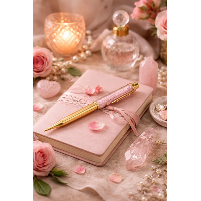 stylo-dore-quartz-rose