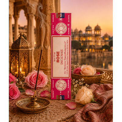 Encens-Rose-Satya-Amour-Harmonie-Émotionnelle-et-Bien-être-du-Cœur