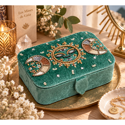boite-velour-vert-triple-lune-fermee