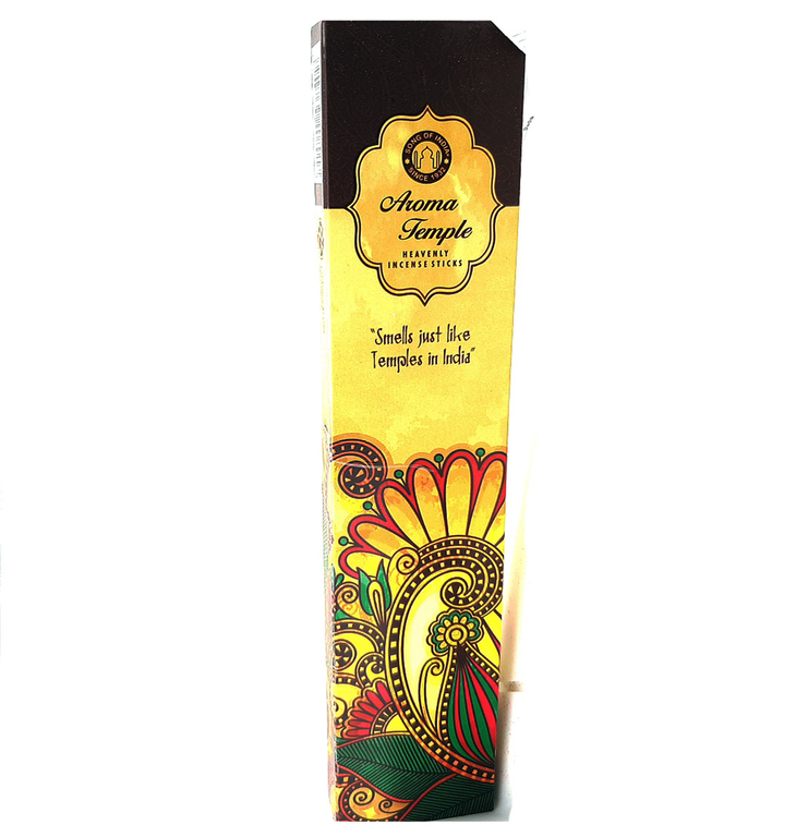 Encens bâton AROMA TEMPLE Encens Bâtons/Encens indien Les Mines de Gaia