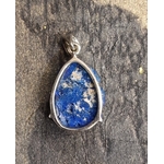 pendentif-argent-azurite-brute-arrière-155e