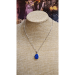 pendentif-argent-azurite-brute-face-155e