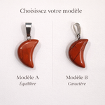 pendentifs-lune-jaspe rouge-modèle A et B