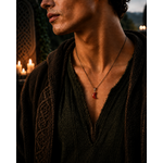 pendentif-cornaline-lune-homme