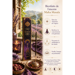Encens-Maha-Masala- Sagrada-Madre - Elevation -Spirituelle-et-Energie- Sacree-bienfaits