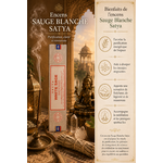 Encens-Sauge-Blanche-Satya-Purification-Énergétique-Clarté-et-Harmonie-bienfaits