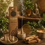 Cones d Encens Organic Goodness Palo Santo Purification et Protection
