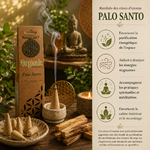 Cones d Encens Organic Goodness Palo Santo Purification et Protection-bienfaits