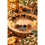 bracelet-oeil-de-tigre-et-quartz-rutile-avec-elephant-protection-confiance-et-force-interieure