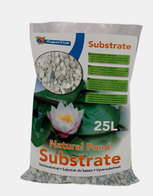 SuperFish Substrat de bassin 25L