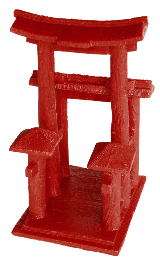 8715897222801 SUPERFISH ZEN DECO TEMPLE RED PRODUCT-900