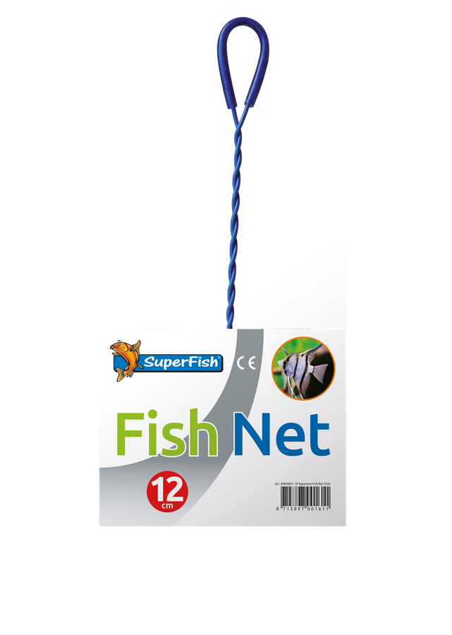 8715897001611 SUPERFISH AQUARIUM FISH NET 12 CM FRONT-900