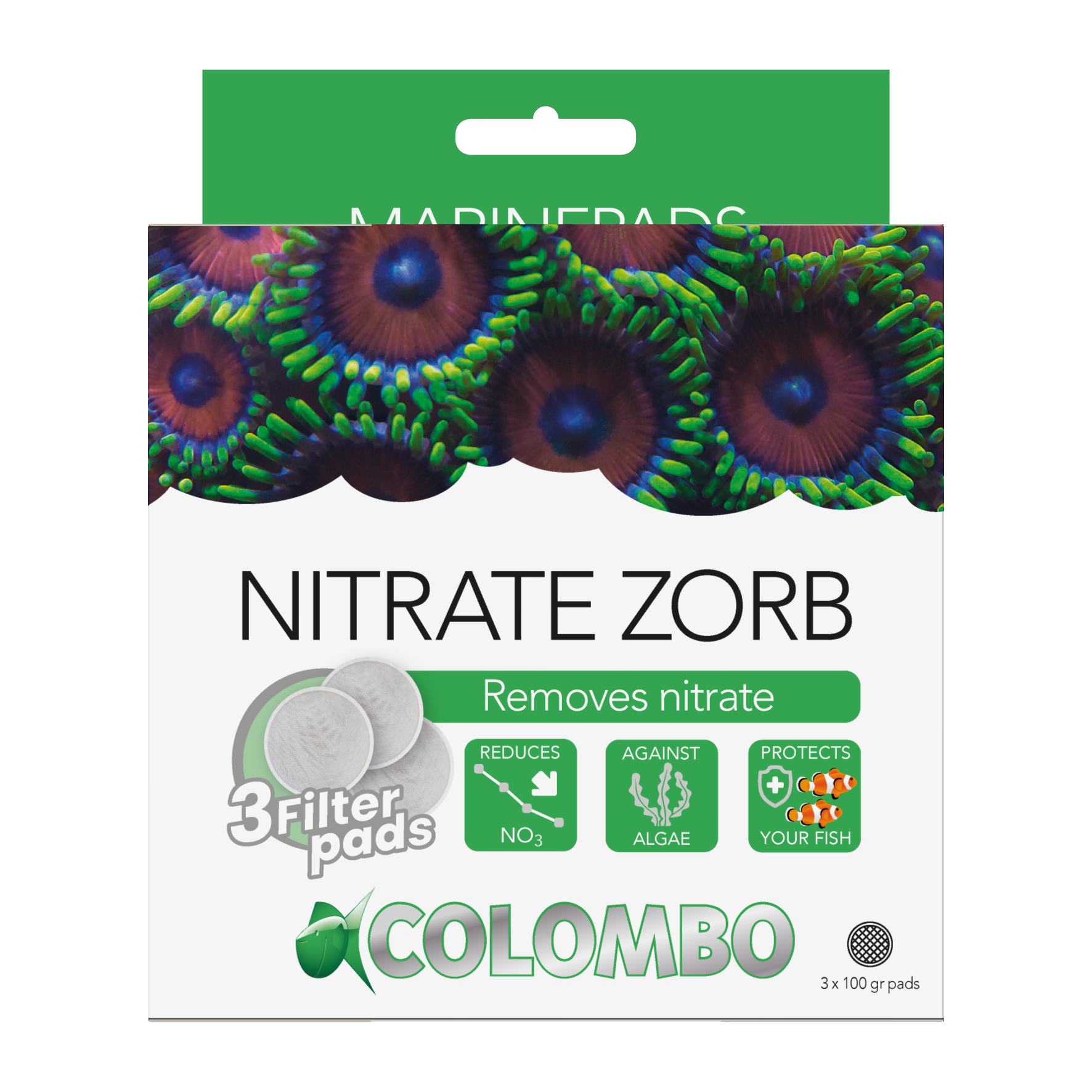 8715897342653 COLOMBO NITRATE ZORB FRONT