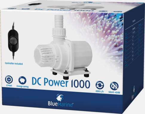 Pompes contrôlable DC Power Blue Marine 1000