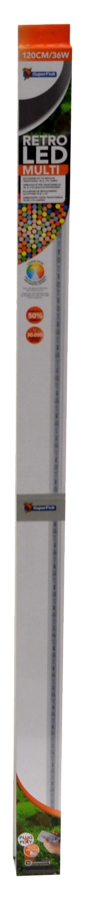 8715897276507 SF RETRO LED MULTI T8 &amp; JT5 120CM 36W 3D-900