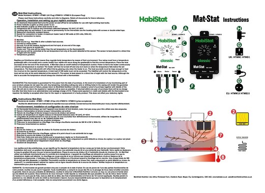 Controle de température Habistat 3