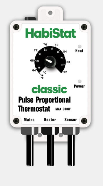 Thermostat habistat pulse