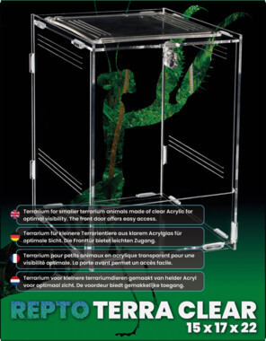 REPTO TERRA CLEAR 15x16,5x21,5 3
