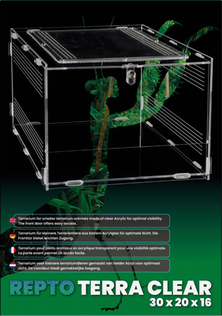 REPTO TERRA CLEAR 30X20X15, 2