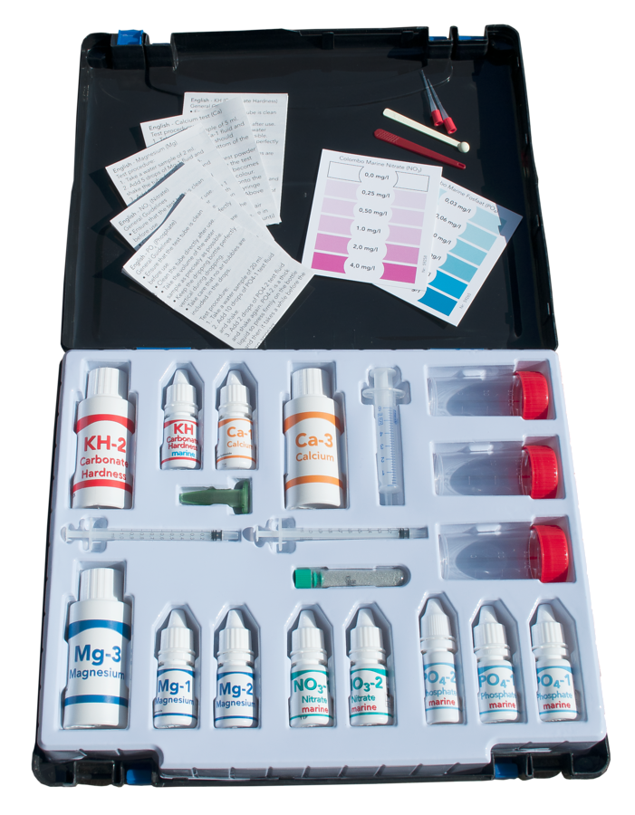 COLOMBO MARINE TEST LAB (KHCAMGNO3PO4) MATERIEL AQUARIUM MARIN