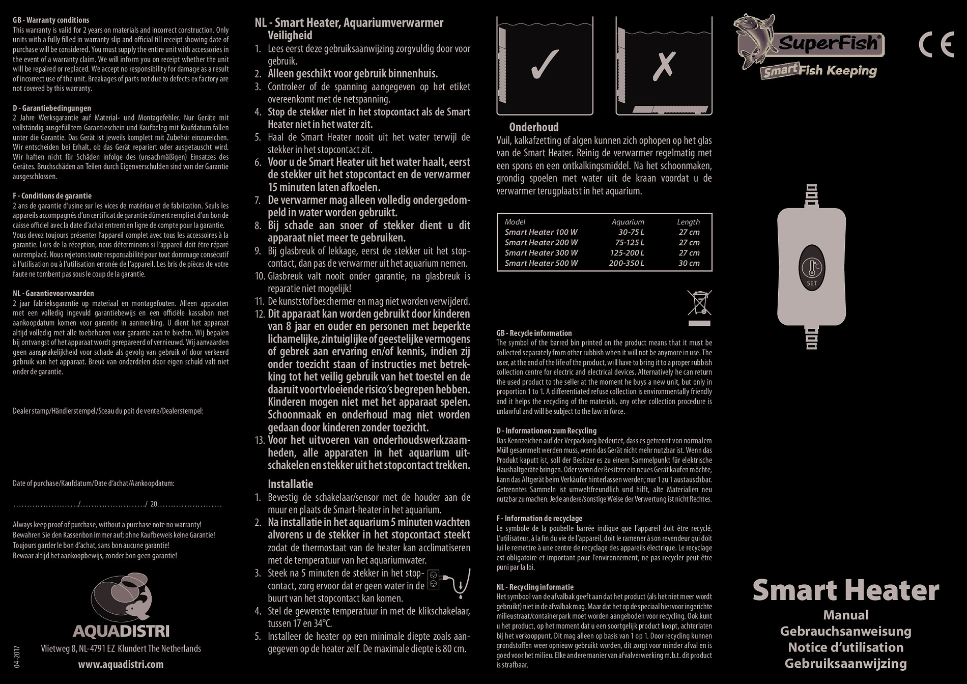 Smart Heater Manual 2017-04