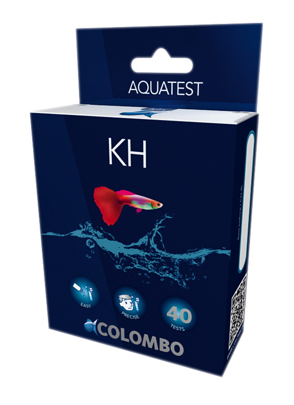 COLOMBO AQUA KH TEST MATÉRIEL AQUARIUM EAU DOUCE/TESTER L'EAU DE L