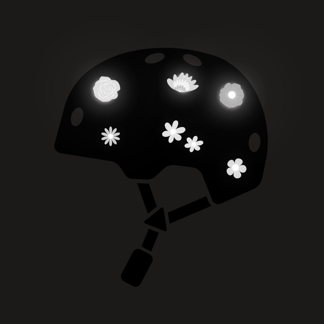 stickers-reflechissant-fleurs