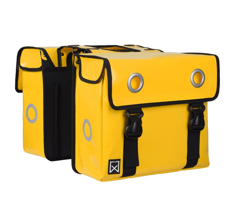 Sacoche duo jaune 30L