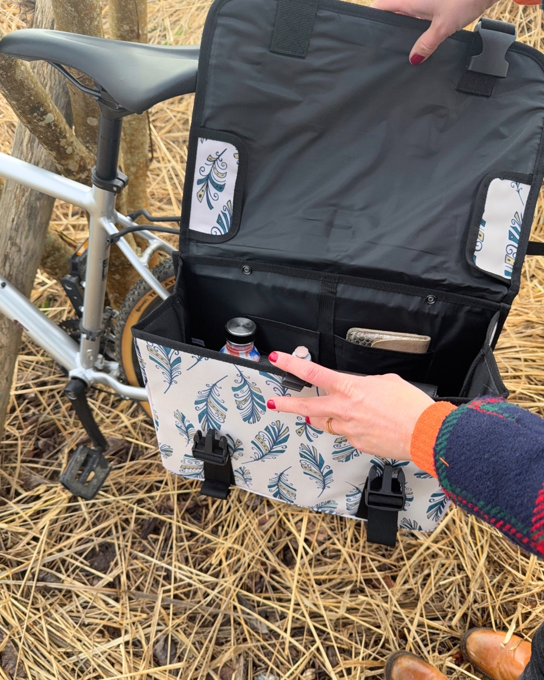 Sacoche vélo néo-rétro 34L