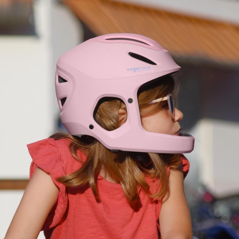 casque-integral-velo-enfant-rose-fille