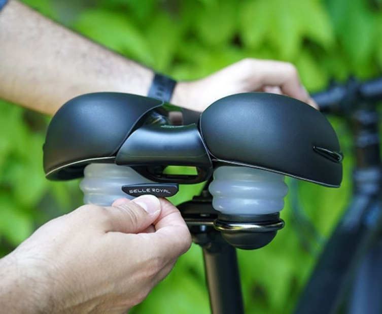 Selle De Vélo Selle Royal Respiro Relaxed Noire - Neuve - Confort Urbain